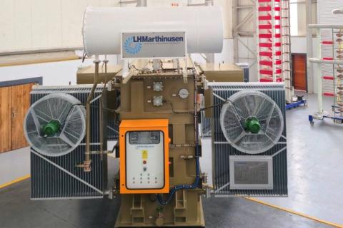 LH Marthinusen nears completion of two 30 MVA transformers for a mining house in Botswana